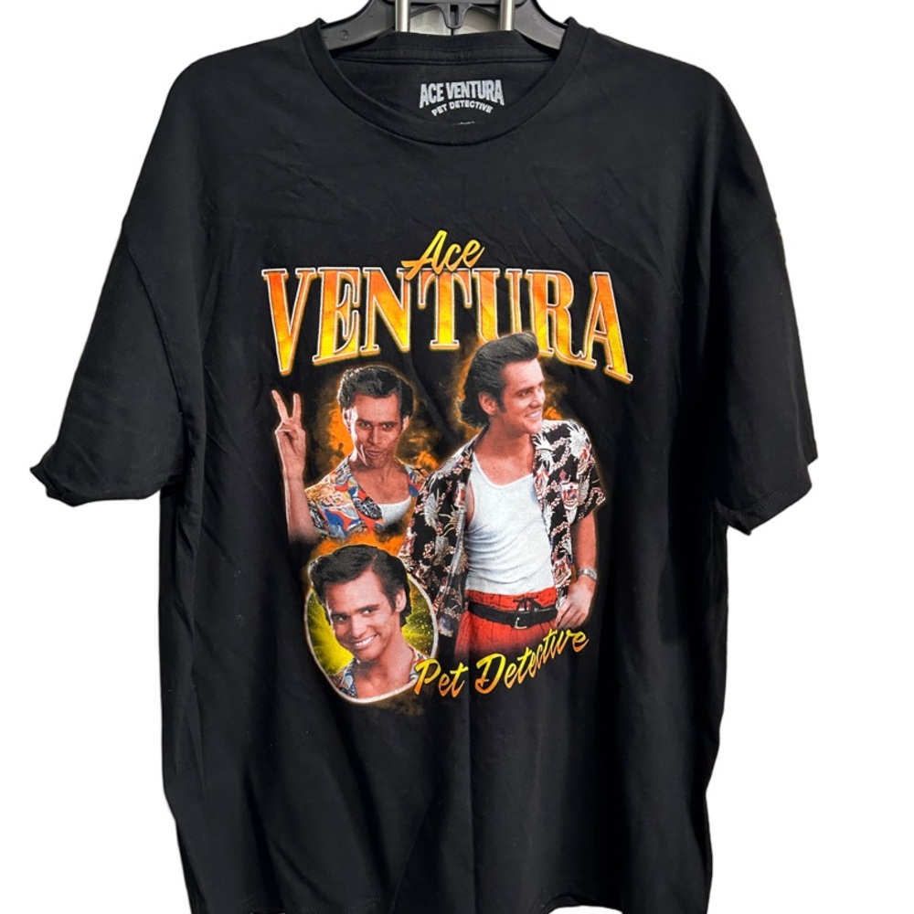 Black Ace Ventura Graphic Tee